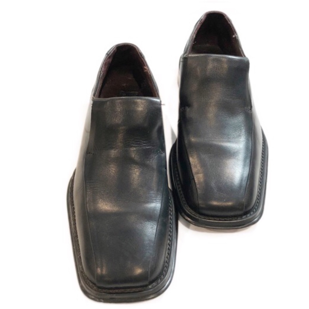Kenneth Cole Black Leather Dress Shoes Size 7